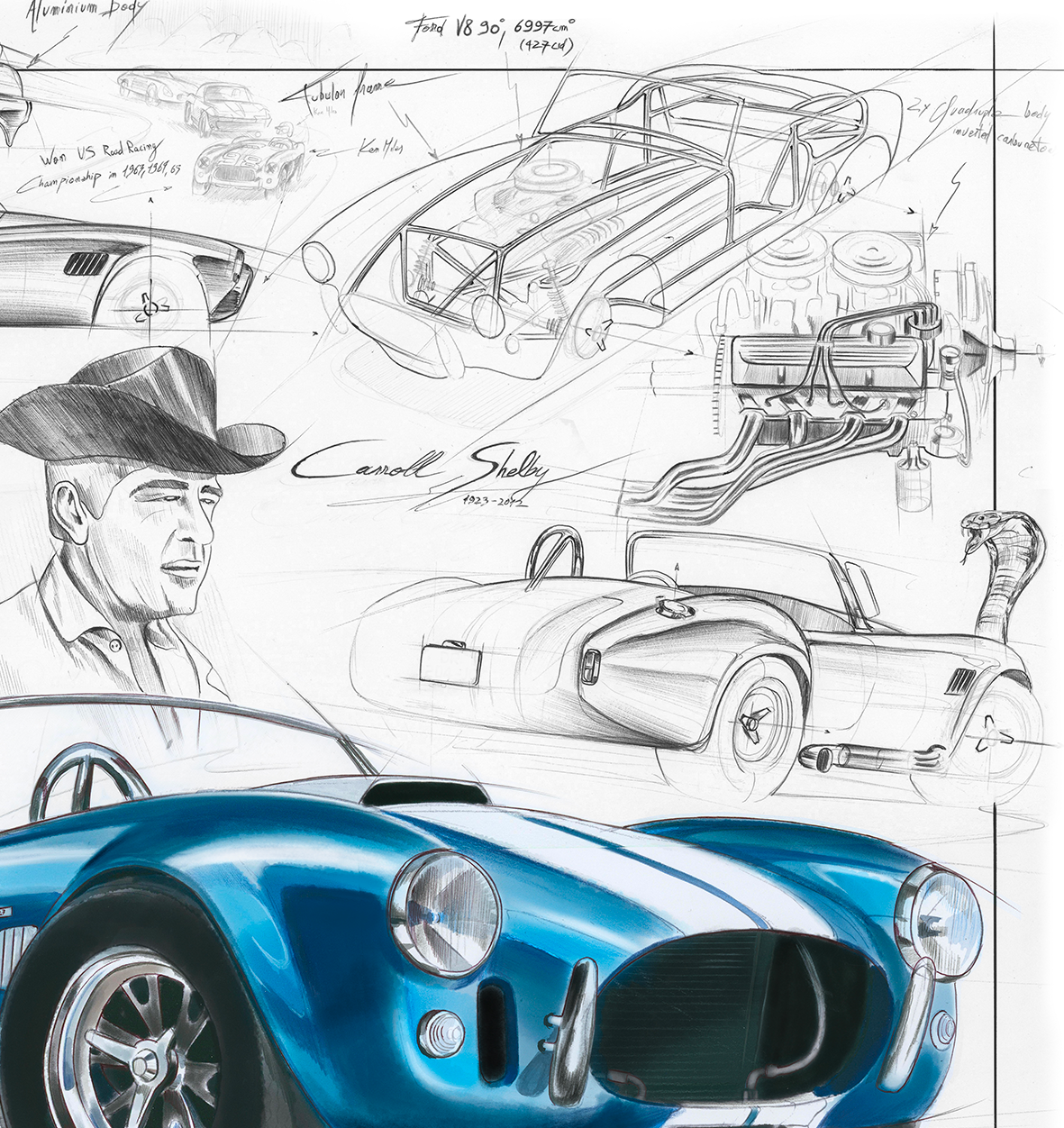 "The Blue Cobra"
