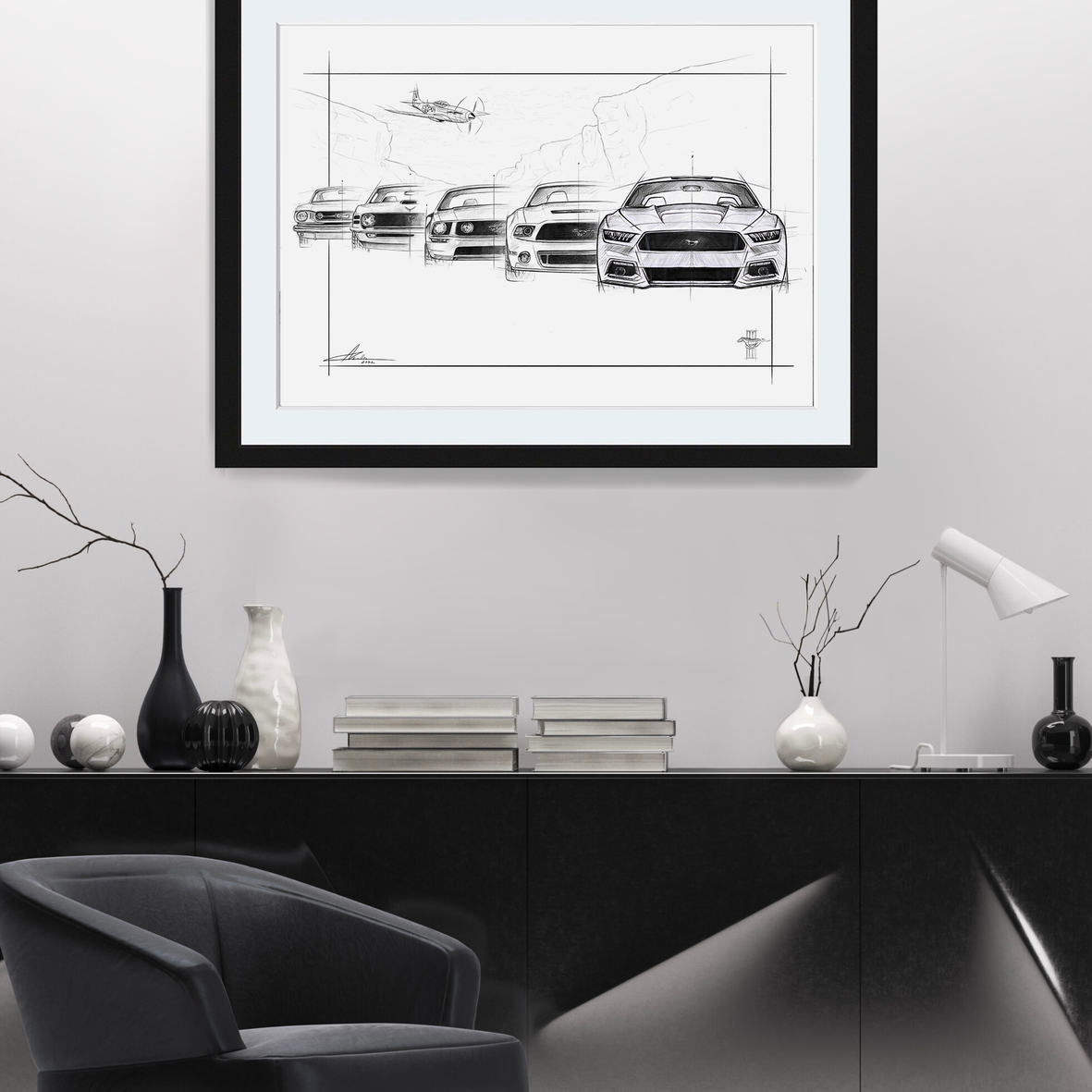 "Ford Mustang Evolution"