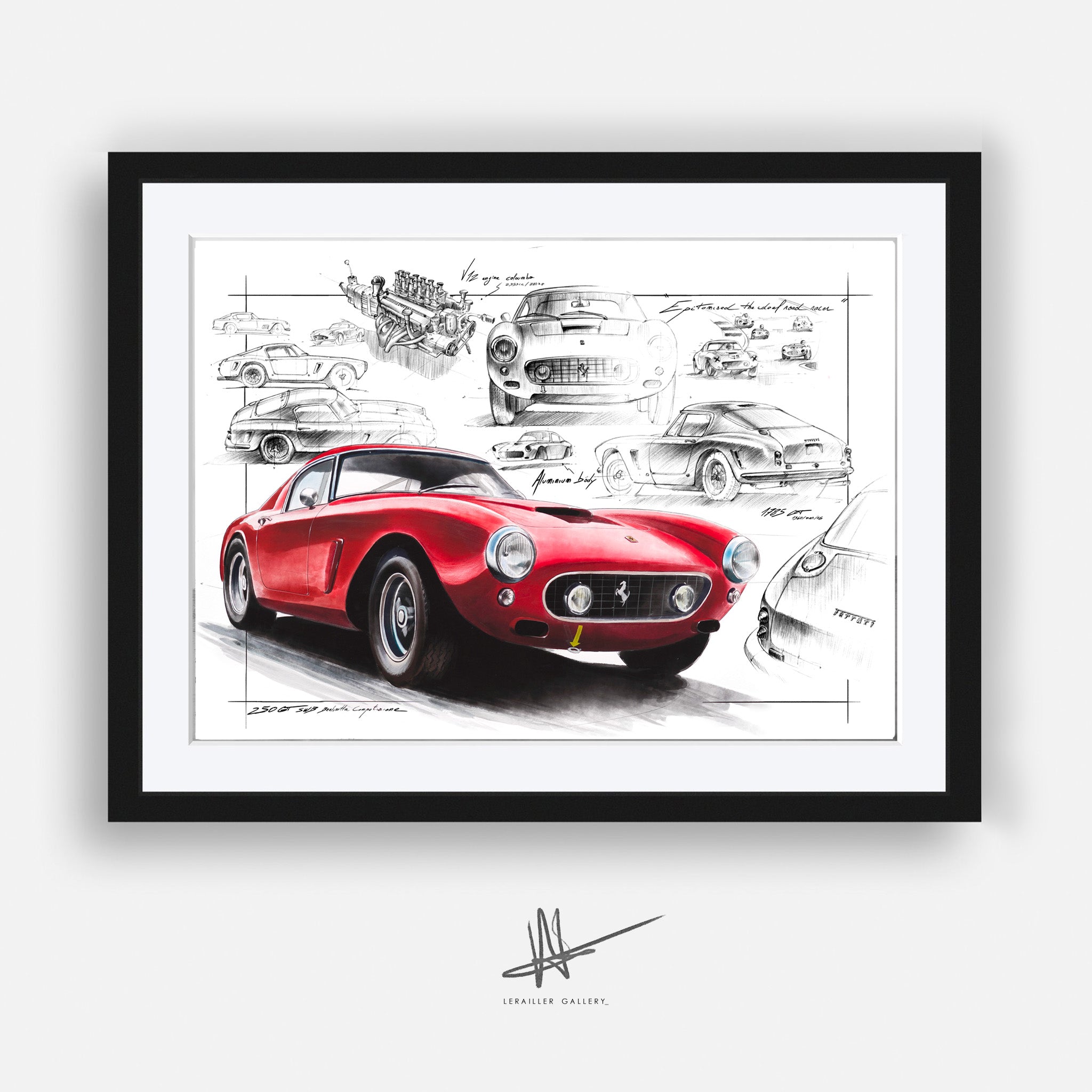 "The Berlinetta icon"