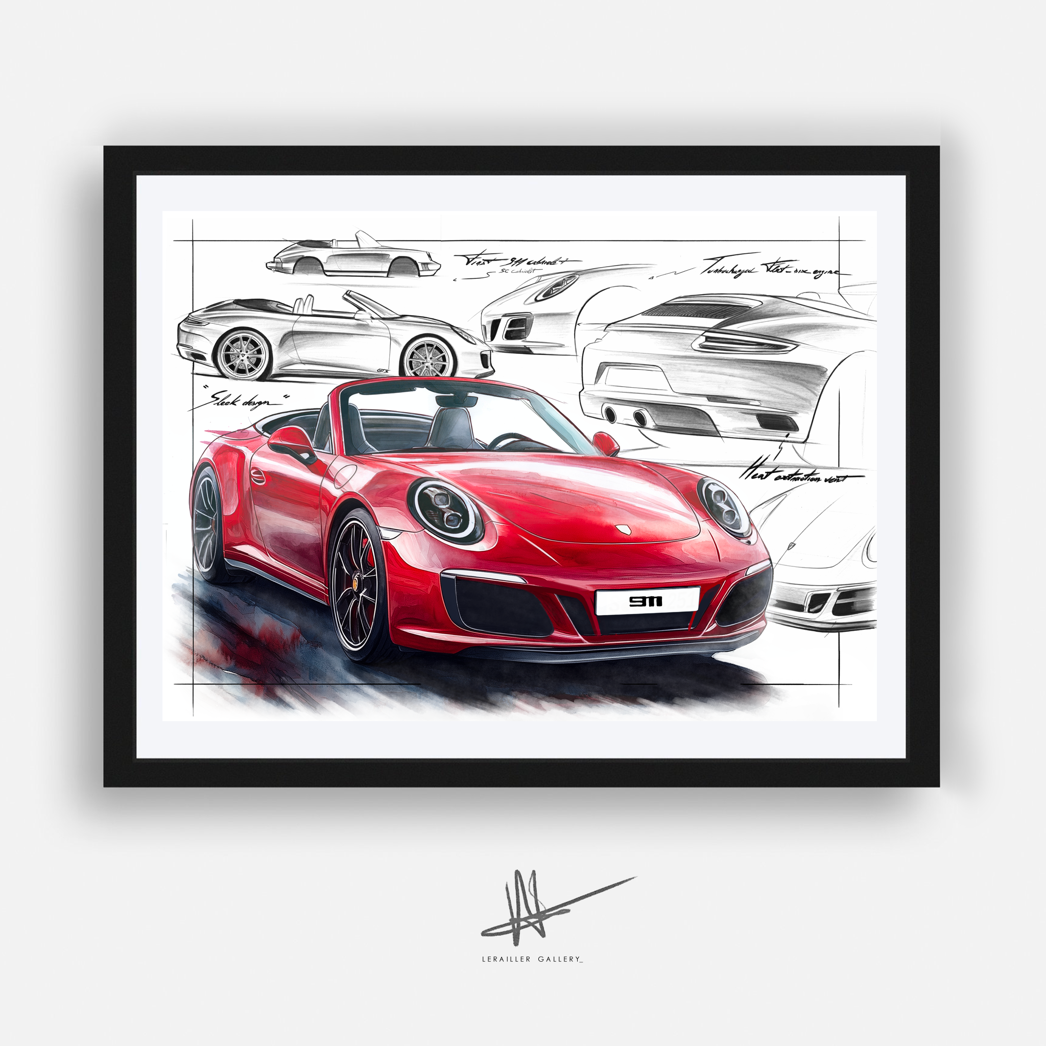 « The Red GTS 911  »